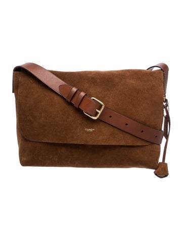 Suede Shoulder Bag