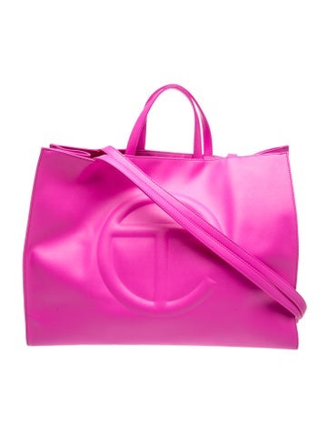 Telfar Vegan Leather Large Azalea Shopping Bag Large