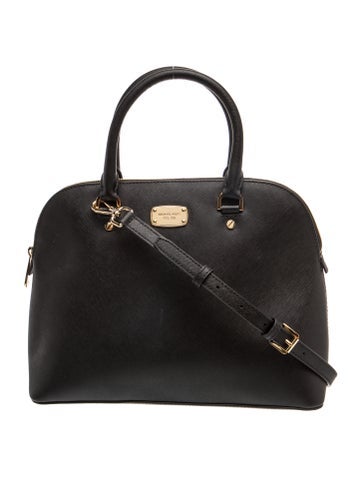Leather Top Handle Bag