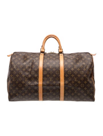 Louis Vuitton LV Monogram Keepall 55 Vintage