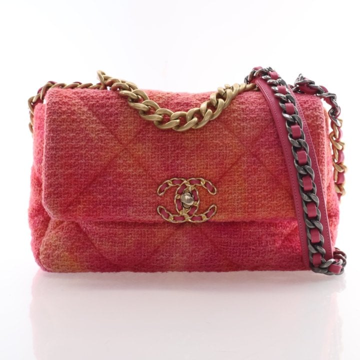 Chanel Medium Tweed 19 Flap Bag