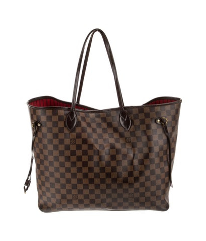 Louis Vuitton Vuitton Damier Ebene Neverfull W Pouch Gm