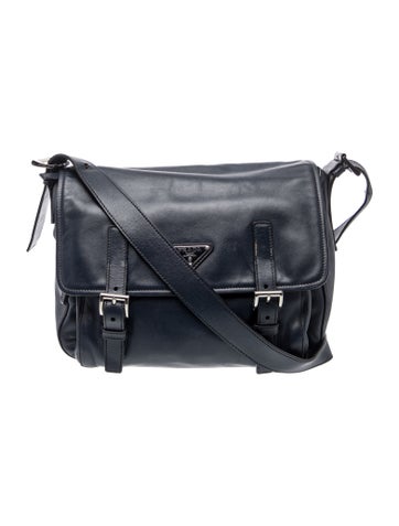 Enameled Metal Triangle Crossbody Bag
