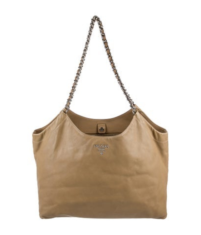 Prada Soft Calf Leather Tote