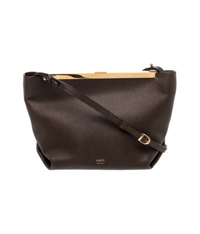 Khaite Leather Crossbody Bag
