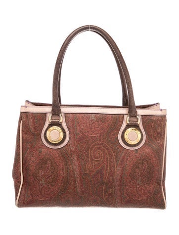 Leather Top Handle Bag