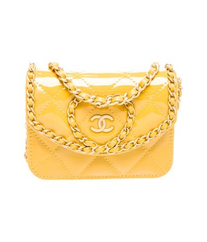 Chanel Mini Heart Chain Flap Bag