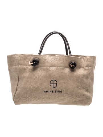 Anine Bing Canvas Tote