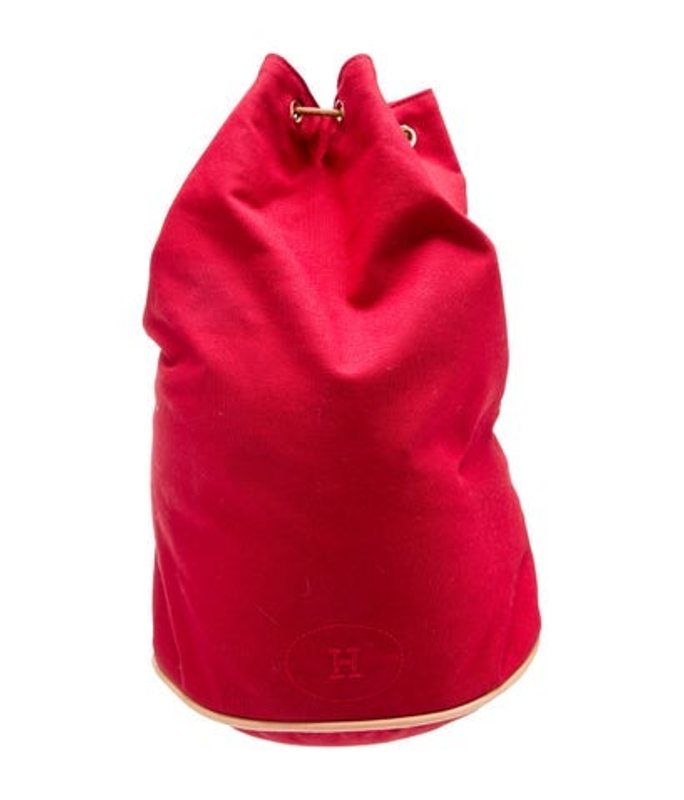 Hermes Toile Polochon Mimile Backpack