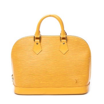 Louis Vuitton Leather Alma