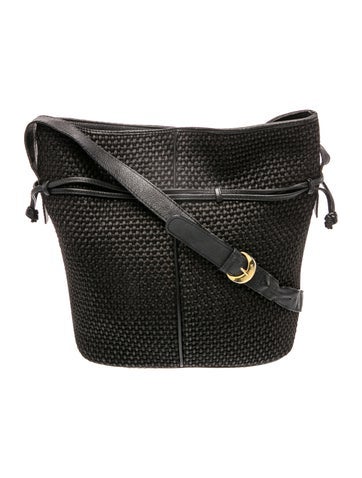 Jute Messenger Bag Vintage