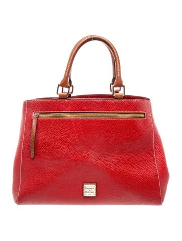 Leather Top Handle Bag