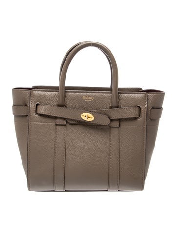 Leather Top Handle Bag