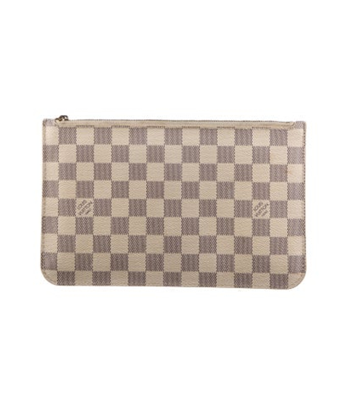Louis Vuitton Vuitton Damier Azur Neverfull Pouch