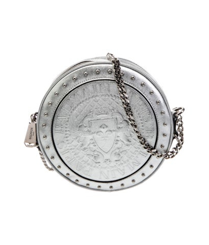 Balmain Leather Crossbody Bag