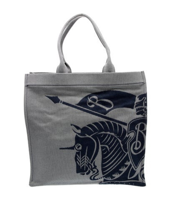 Burberry Canvas Ekd Tote W Tags