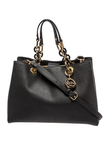 Saffiano Leather Shoulder Bag