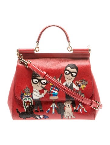 Leather Top Handle Bag