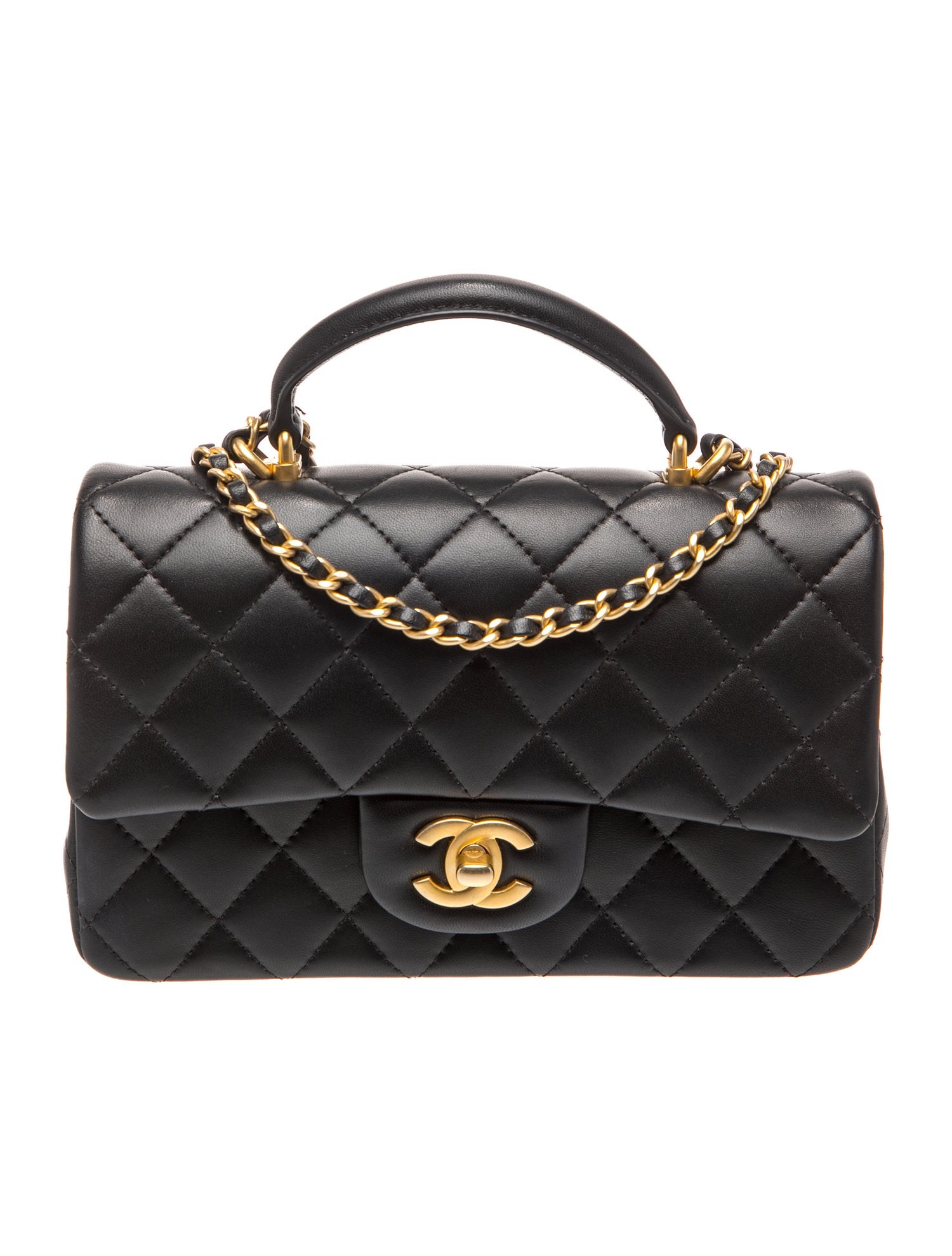 Chanel Classic Rectangular Mini Top Handle Flap Bag