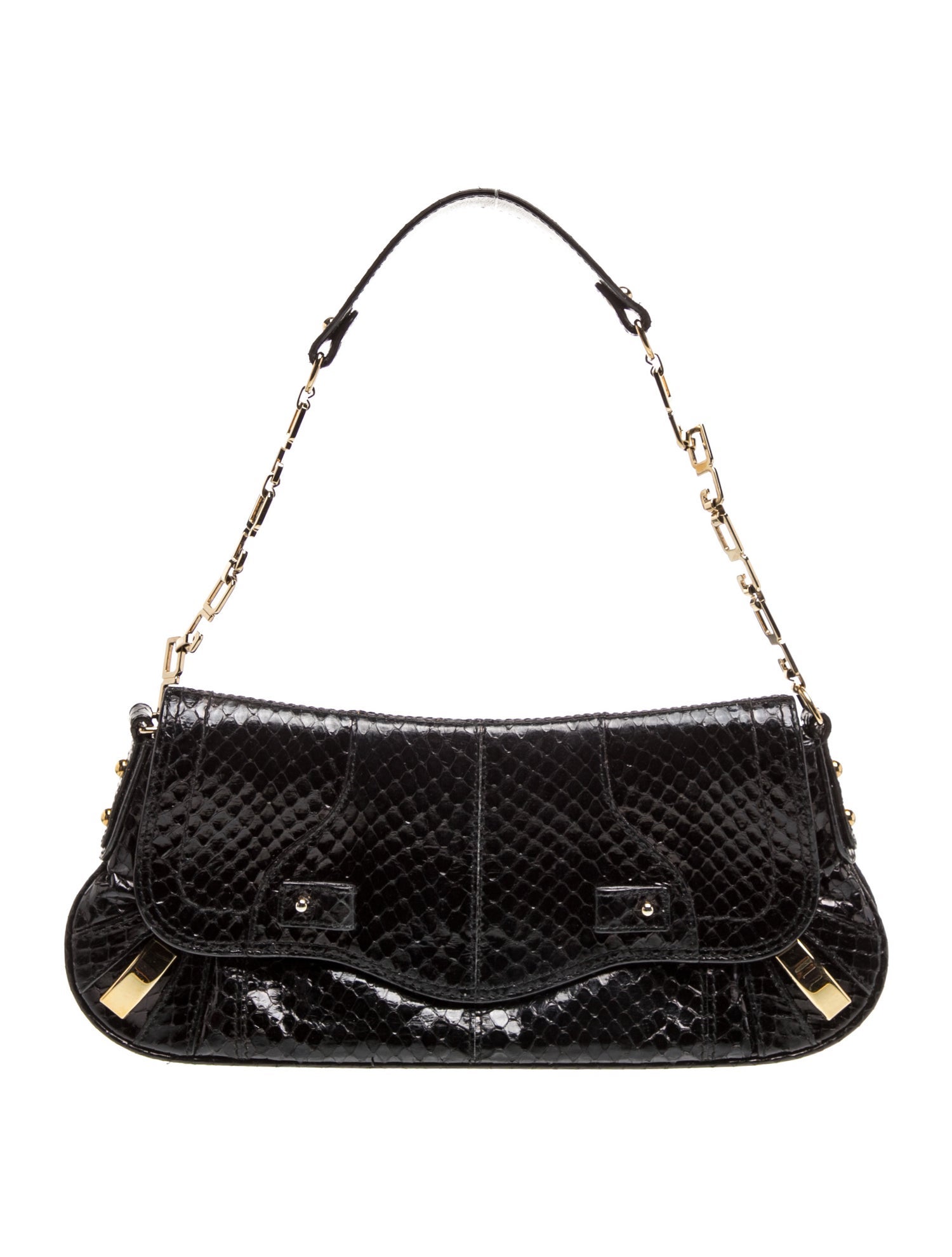Snakeskin Shoulder Bag