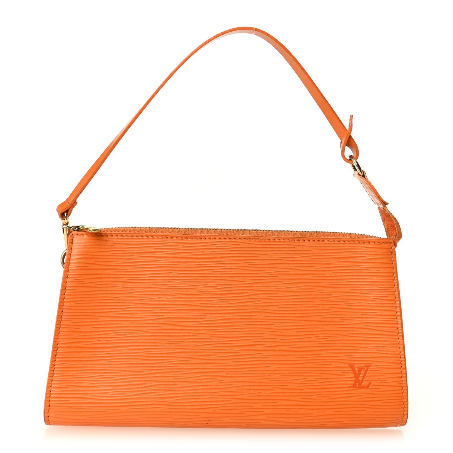 Louis Vuitton Epi Pochette Accessories 24 Mandarin