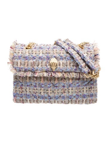 Tweed Top Handle Bag