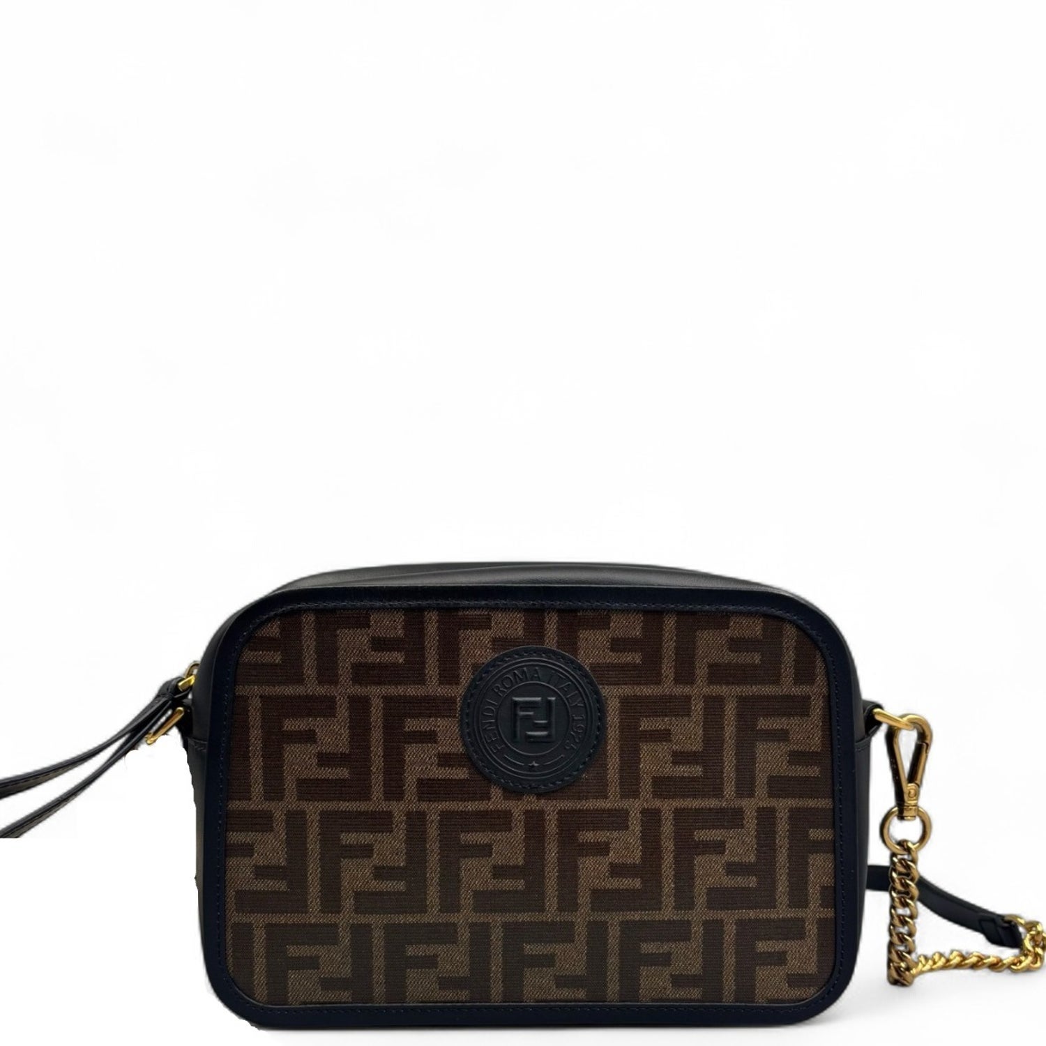 Fendi Ff 74 Logo Camera Case Medium
