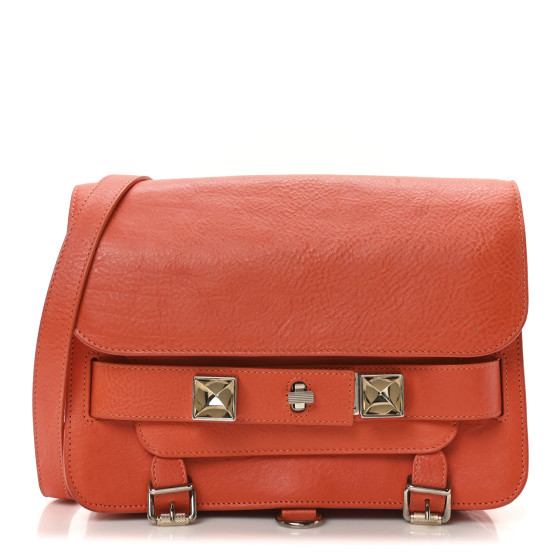 Proenza Schouler Calfskin Mini PS11 Classic Shoulder Bag Tangerine
