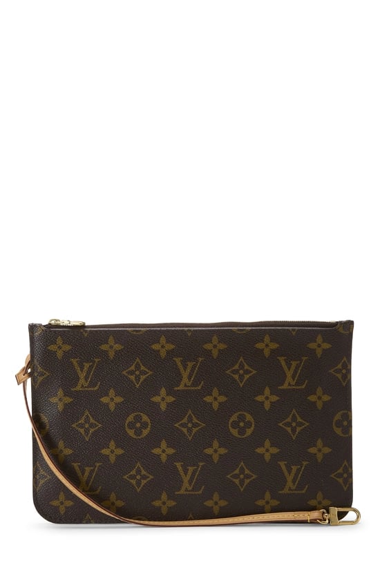 Monogram Canvas Neverfull Pouch MM NM