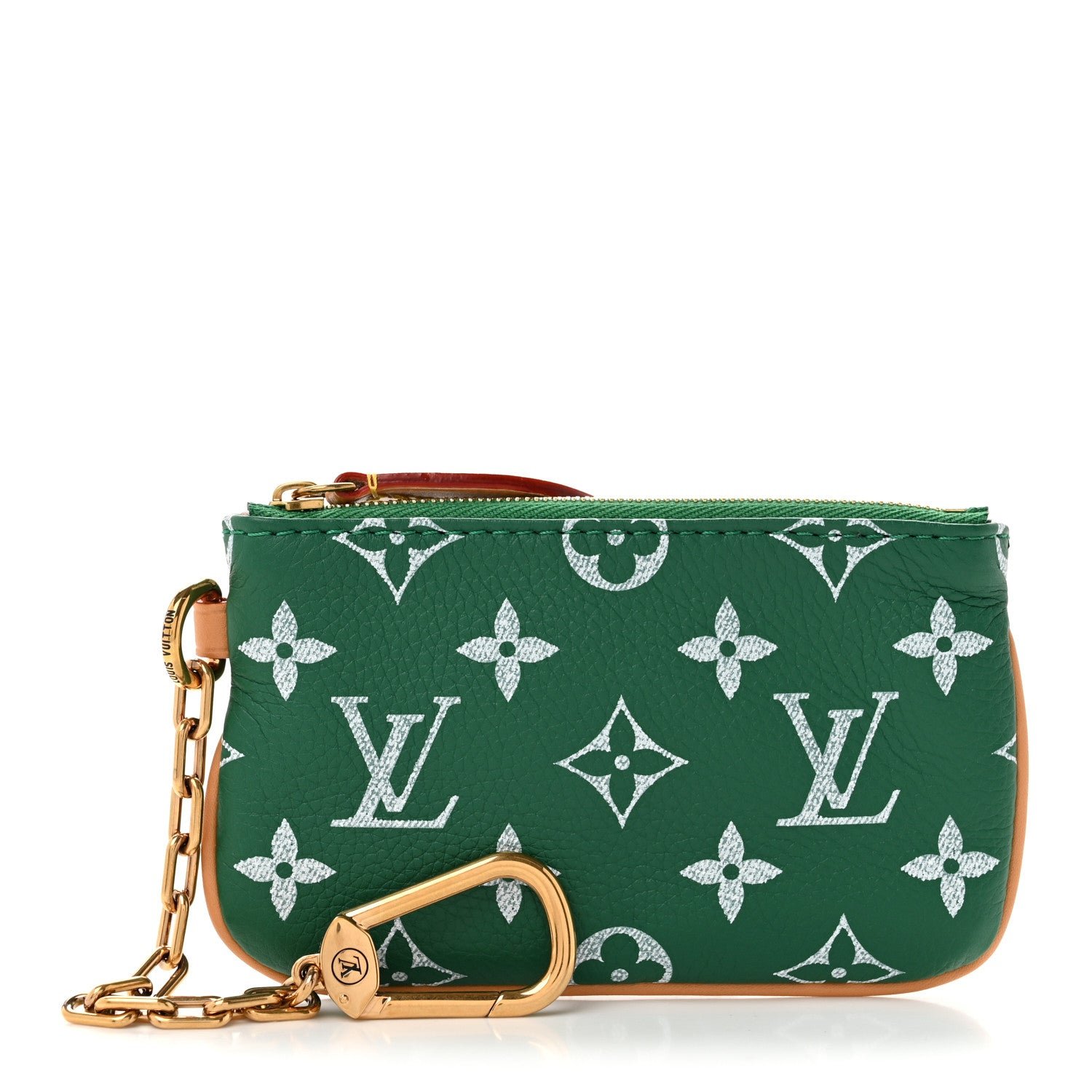 Louis Vuitton Louis Vuitton Calfskin Monogram Speedy P9 Bandouliere 50 Pochette Green