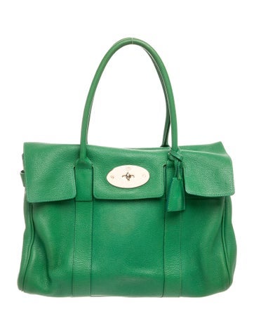 Mulberry Leather Top Handle Bag