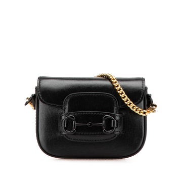 Leather Horsebit 1955 Web Satchel Mini