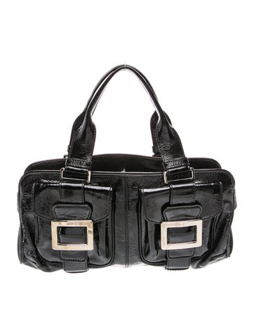 Roger Vivier Patent Leather Shoulder Bag