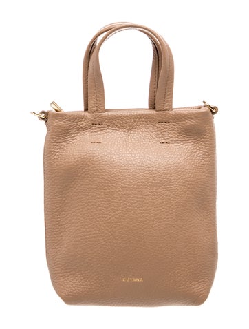 Leather Top Handle Bag