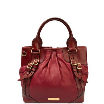 Calfskin Top Handle Bag