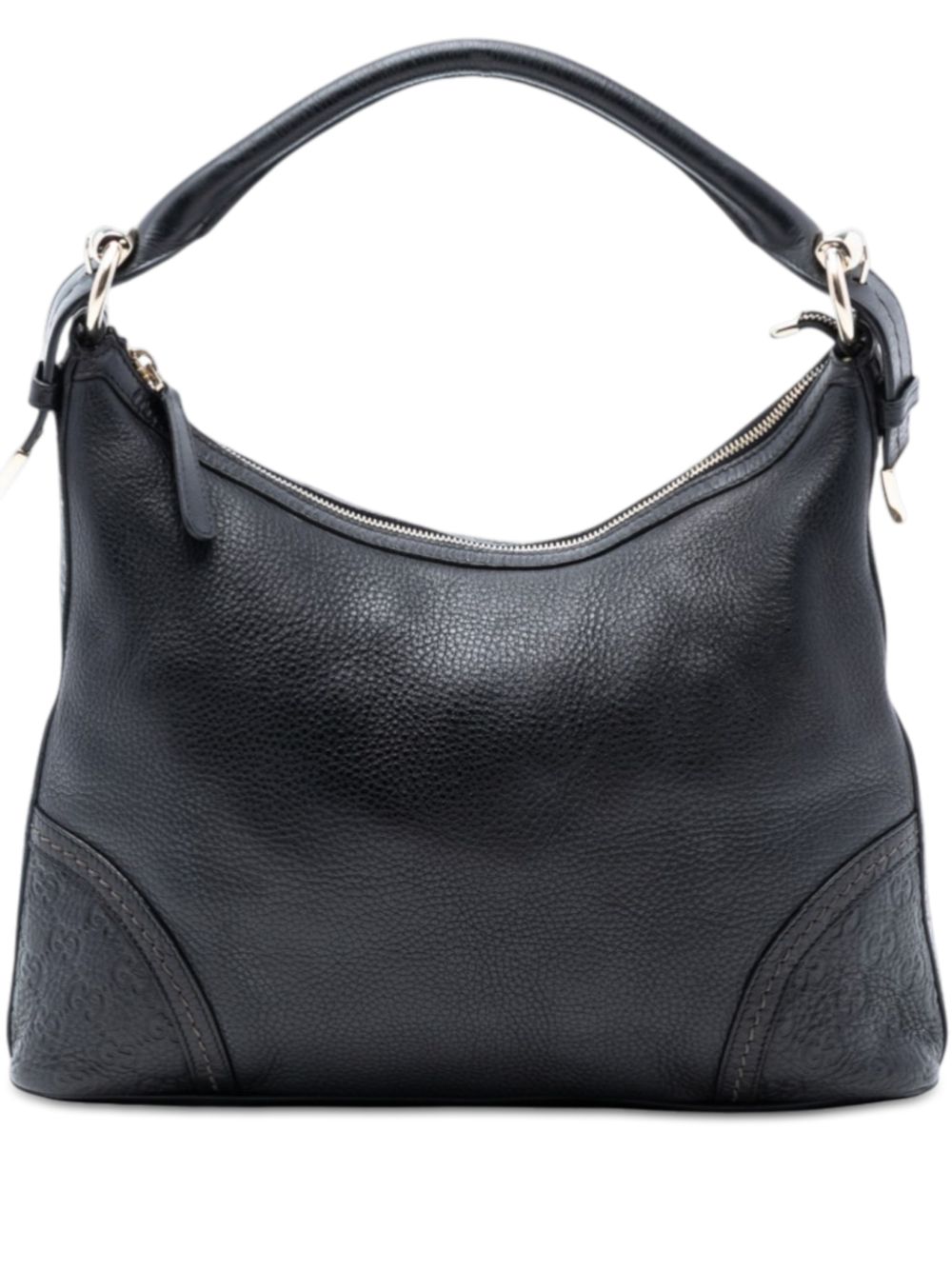 2016-2026 Medium Pebbled Calfskin Guccissima Trim Signoria shoulder bag