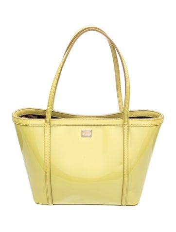 Dolce & Gabbana Patent Leather Bucket Bag