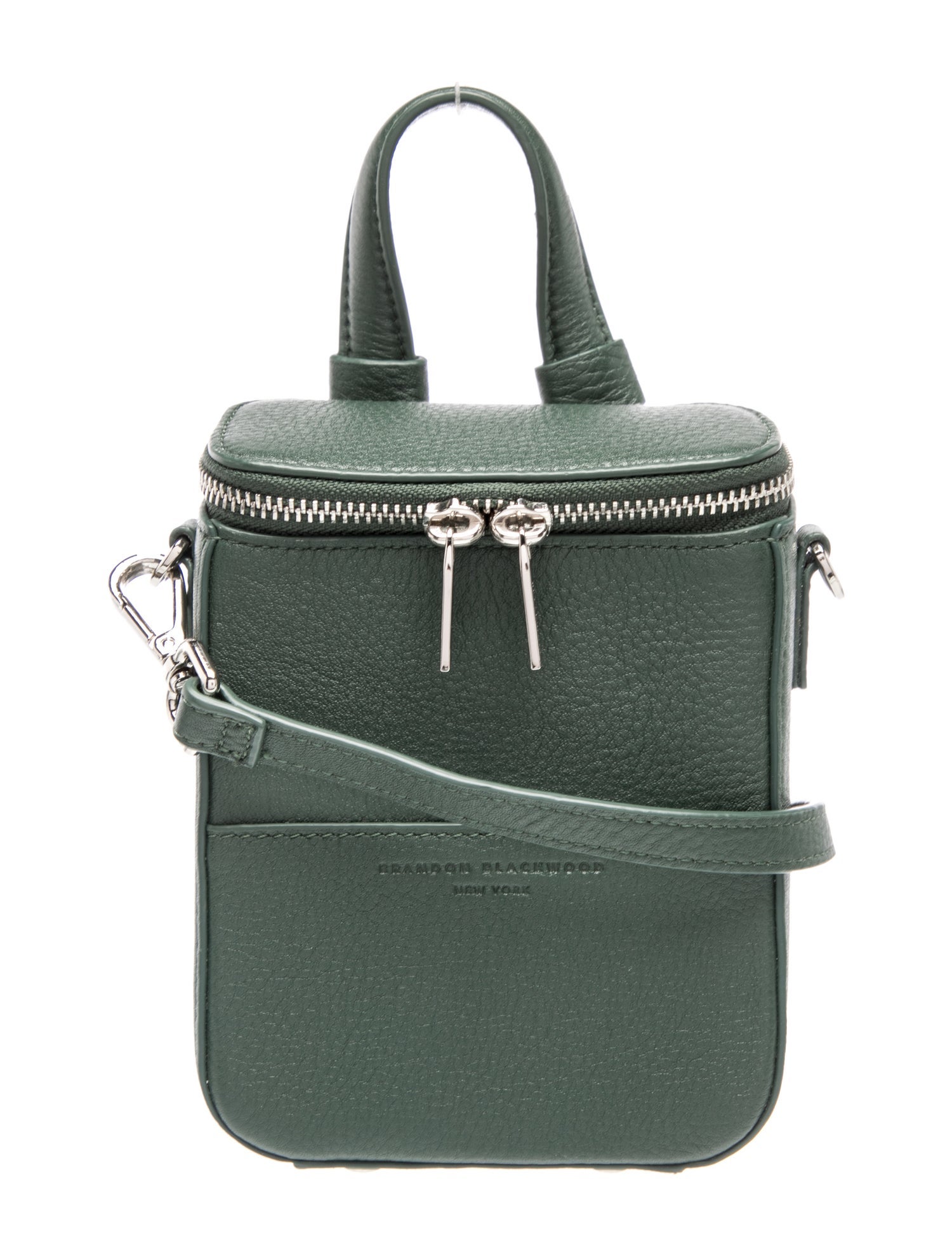 Brandon Blackwood Leather Crossbody Bag