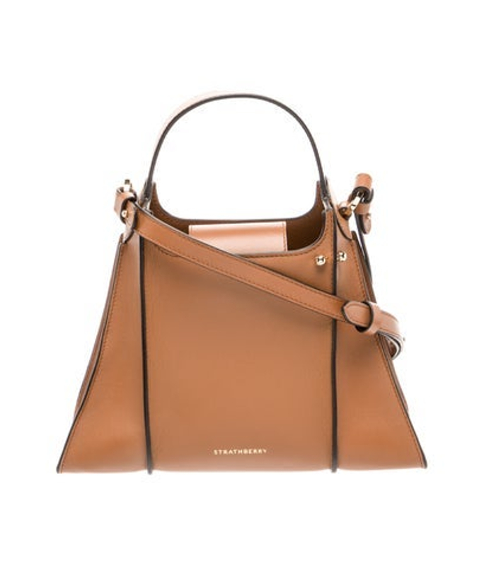 Strathberry Leather Top Handle Bag