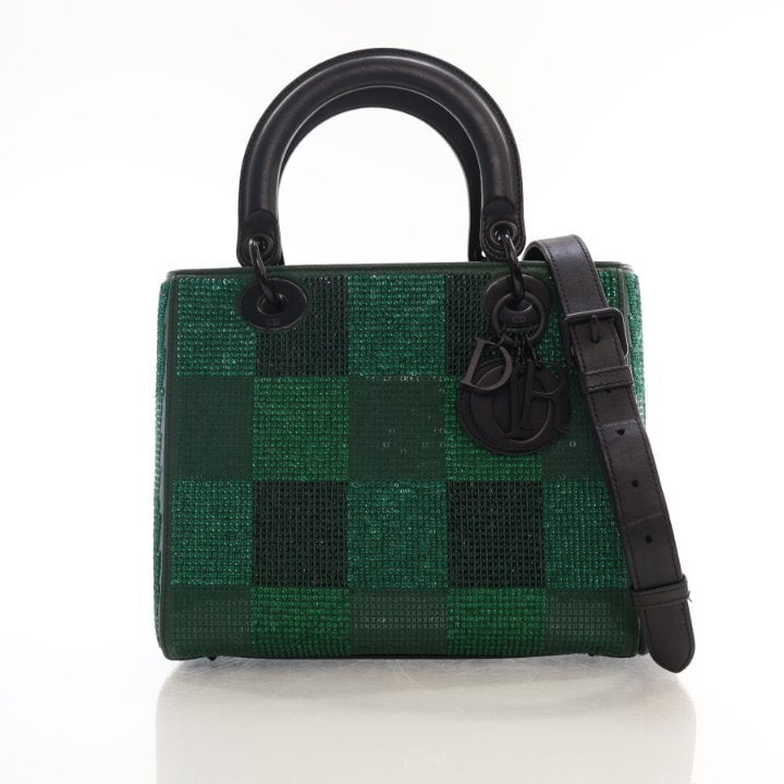 Dior Medium Crystal Embellished Lady Dior