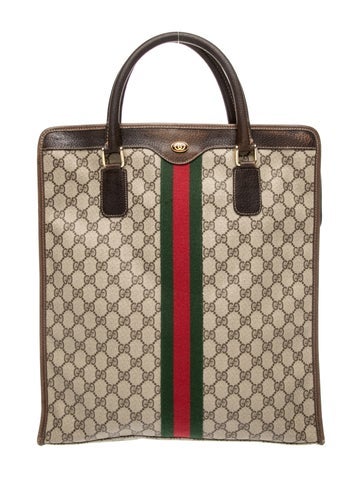 GG Supreme Top Handle Bag