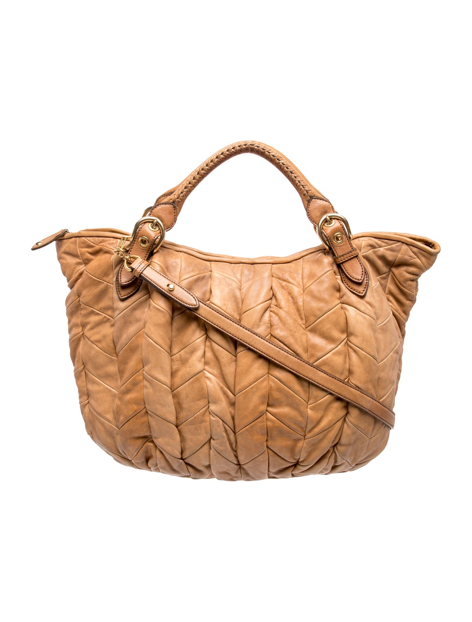 Leather Hobo Large
