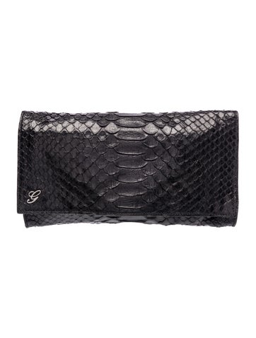 Snakeskin Clutch