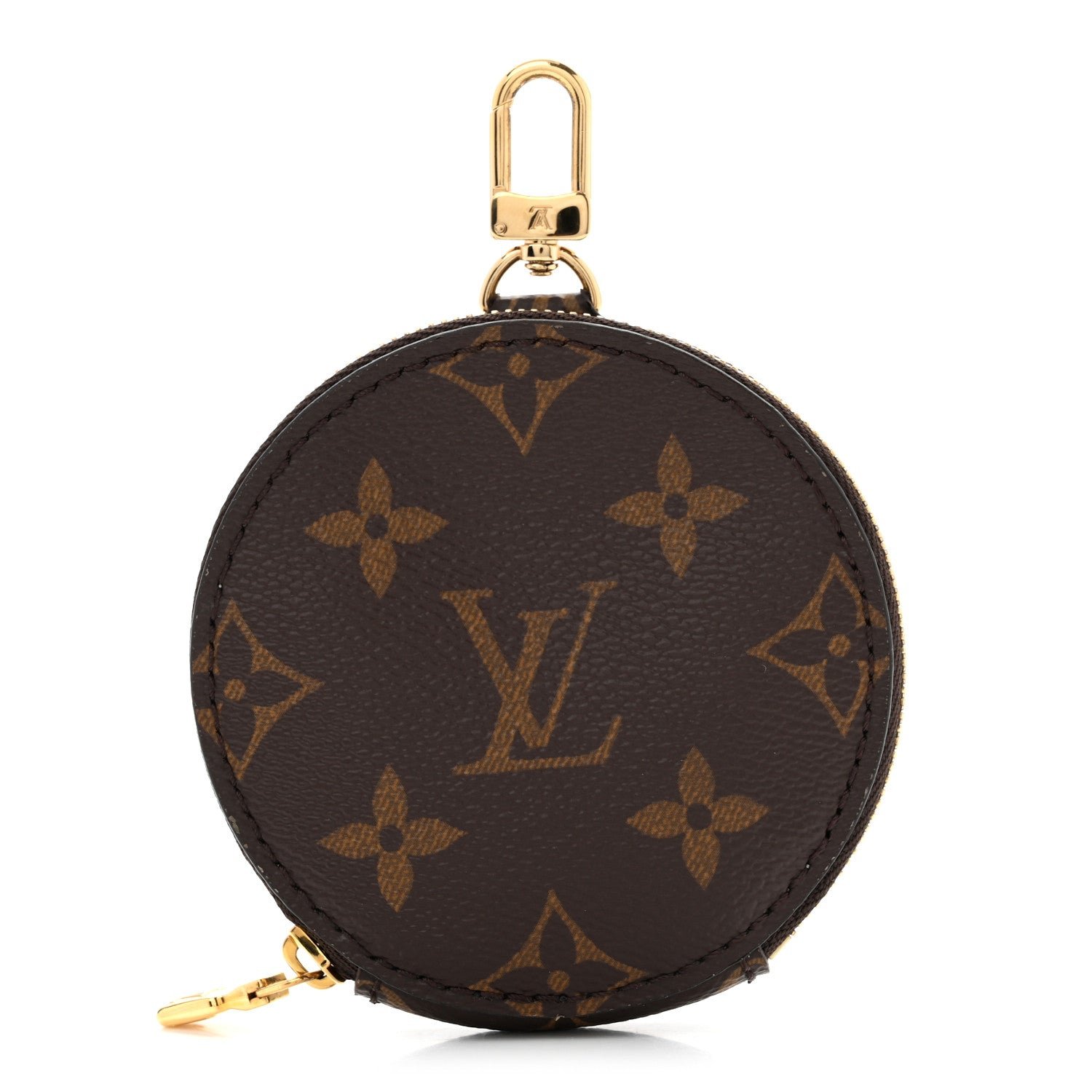Louis Vuitton Monogram Multi Pochette Accessories Round Coin Purse
