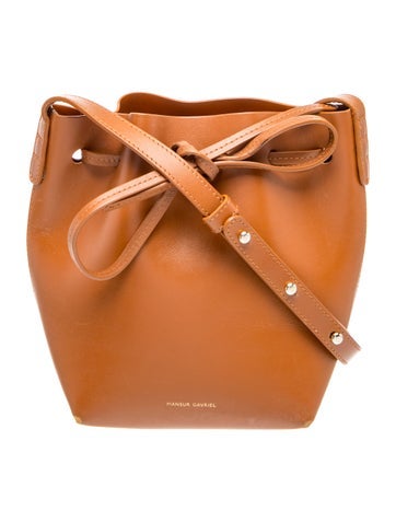 Leather Bucket Bag