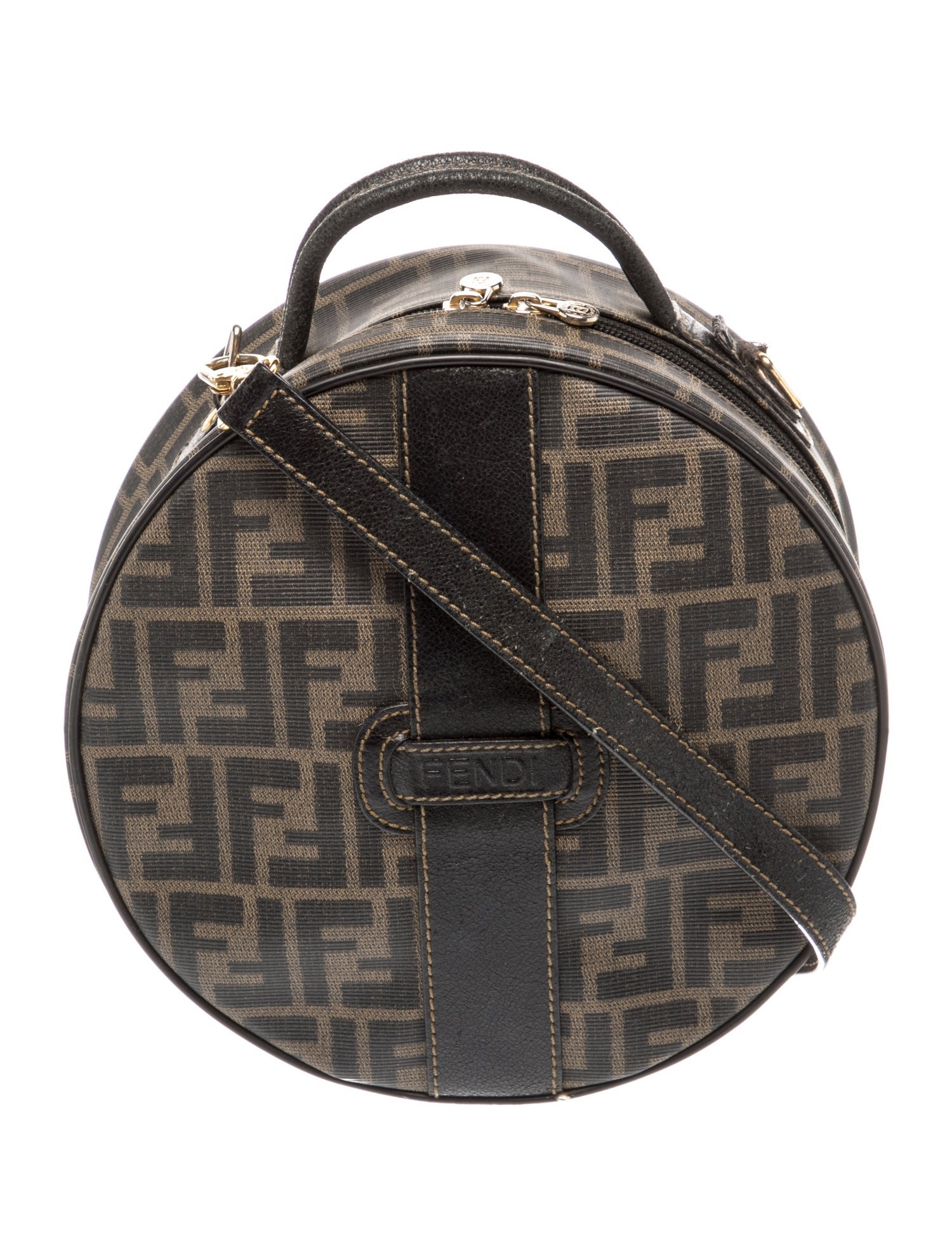 Zucca FF Top Handle Bag