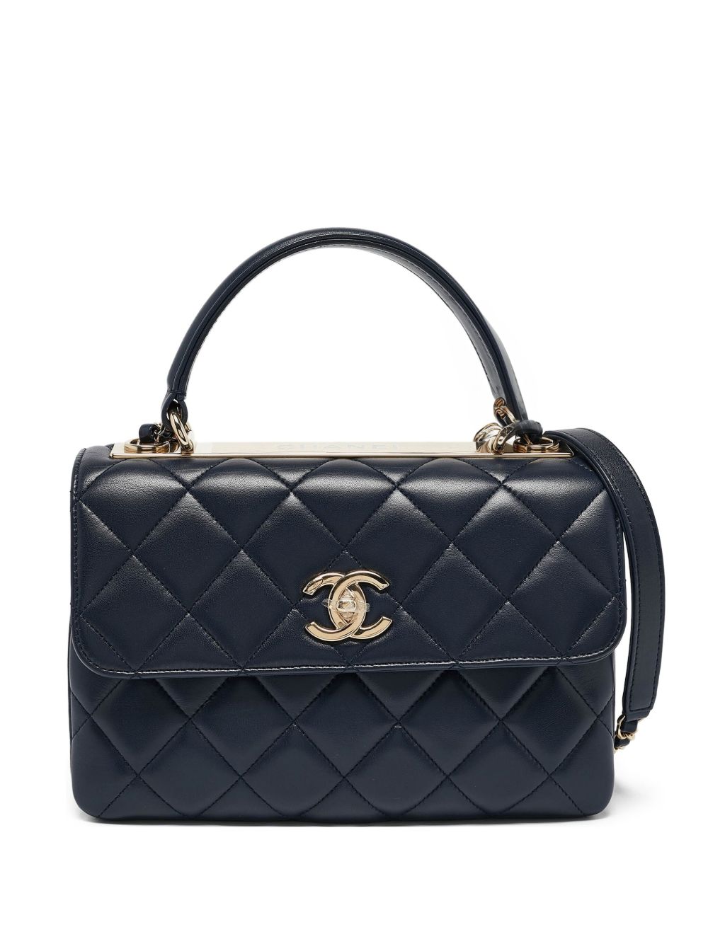 quilted leather shoulder bag