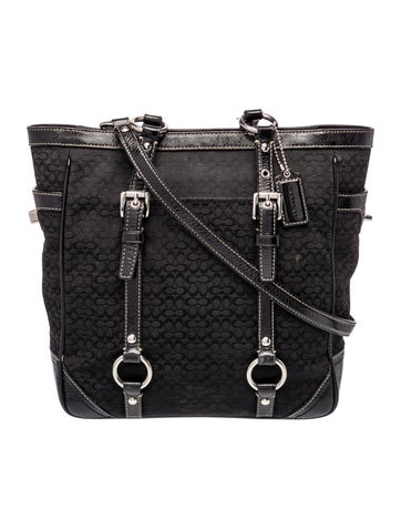 Coach Canvas Top Handle Bag