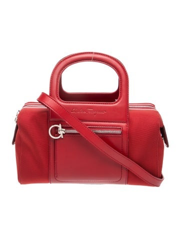 Salvatore Ferragamo Leather Top Handle Bag