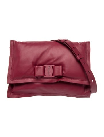 Ferragamo Leather Shoulder Bag w/ Tags